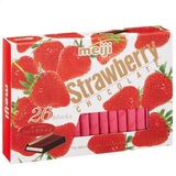 【直购】meiji 明治 草莓夹心钢琴巧克力 120g*6个