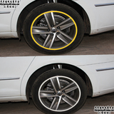 汽车 反光轮胎贴 轮圈贴/轮胎装饰条/轮毂装饰贴纸 车轮反光贴纸