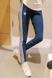 CI香港正品代购 ADIDAS 2016夏女 三道杠超显瘦打底运动裤