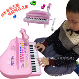 欧锐 儿童仿真钢琴 欧锐欢乐电子琴 32键多功能益 智乐器玩具带麦