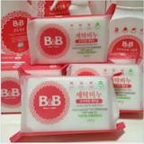 保宁bb皂韩国原装婴儿洗衣皂抗菌宝宝肥皂200g香草洋甘菊