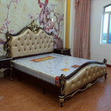 欧式床双人床实木床1.8法式新古典家具美式橡木床韩式田园公主床