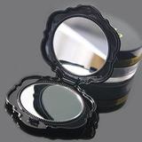 韩国进口饰品 安娜苏 折叠 方便 随身携带化妆镜 折叠镜