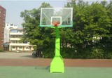 移动方管篮球架室外户外室内标准大底座篮球架配玻钢篮板球圈球网