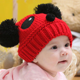 韩版婴幼儿男女宝宝小孩婴儿帽子公主0-1-2-3岁秋冬季儿童毛线帽