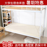 加厚学生宿舍90cm190寝室单人床褥0.8米0.9m海绵床垫子榻榻米订做