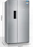 Bosch/博世 BCD-610W(KAN92V48TI)变频双门对开门家用风冷电冰箱