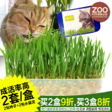包邮 猫草种子猫草种植套装 爆款猫零食 盒装猫草水晶草 送猫薄荷