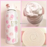 预定日本代购 嘉娜宝kanebo EVITA 3D玫瑰花朵泡沫慕斯洁面洗面奶