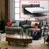 宜家多功能沙发床储物转角沙发床简约现代布艺沙发床组合沙发床