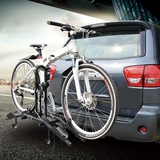 通用汽车后挂式自行车架 可折叠单车架 户外自驾游自行车拖挂装备