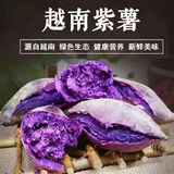 越南精品紫薯天然新鲜紫红薯农家现挖番地瓜边境发货1斤试吃包邮