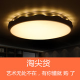 高档客厅灯主卧室灯LED吸顶灯现代简约风格圆形客厅艺术大厅灯具