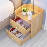 新款简约卧室床头柜经济型小柜子储物柜办组装简易边柜储物柜特价