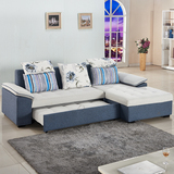 沙发床简约现代多功能两用沙发折叠双人储物可拆洗转角沙发小户型