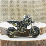 越野摩托车模型钥匙扣 合金金属 创意可爱男士汽车商务钥匙扣挂件