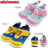 日本mikihouse男女宝宝学步鞋 魔术贴包头运动机能鞋凉鞋童鞋