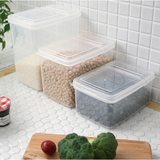 豆类食品盒 日本进口 翻盖式桌面收纳零食收纳盒子 杂粮储物罐571