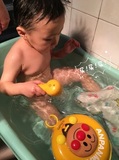 日本面包超人婴儿花洒儿童洗澡淋浴宝宝玩具戏喷水婴儿洗头六一节