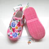 16新出口日本外贸原单迪士尼米妮女童一脚蹬卡通帆布鞋单鞋运动鞋