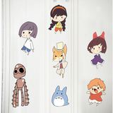 二次元日本卡通动漫人物墙贴宿舍睡房间卧室墙面装饰贴画可爱贴纸