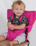 原单便携式学坐椅带婴儿餐椅带德国原单多功能宝宝安全座椅套背带