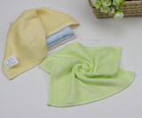 100%竹纤维方巾儿童婴儿手帕巾口水巾婴儿吸汗巾竹纤维毛巾美容巾