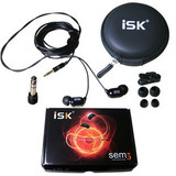 包邮ISK SEM5 高端监听 舒适型耳塞 入耳式耳机 监听耳塞特价包邮
