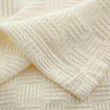 外贸出口纯棉线毯沙发巾单人双人儿童夏天空调被盖毯夏季薄毛巾被