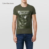 Calvin Klein Jeans/2016秋冬新款 男士休闲短袖T恤 J301063J30