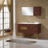 1.2米意大利风格时尚简欧式卫浴洗脸盆实木浴室柜可改色改尺寸
