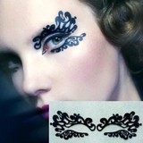 新品国际时尚化妆奢华艺术创意剪纸眼贴眼线贴纸镂空眼影贴LK012