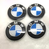 宝马改装轮毂标 BMW标志车轮毂中心盖贴标 方向盘贴标轮圈贴标