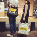 韩国水洗皮大包包2016新款托特包时尚手提包大容量单肩包斜挎女包