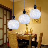 特价中式陶瓷吊灯餐厅陶瓷灯古典东南亚卧室书房楼梯吧台3头灯具