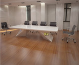 定制办公家具烤漆会议桌长桌现代新款时尚培训桌椅简易条形办公桌
