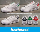 heatwave香港代购 adidas三叶草 Stan Smith 男女鞋M20324 M20325