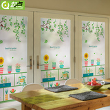 静电窗户磨砂玻璃贴膜 卫生间透光不透明静电贴膜卧室厨房玻璃纸