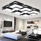 创意大气长方形客厅LED吸顶灯简约现代异形房间卧室书房大厅灯具