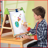 美国大牌 儿童画板 3合一功能 画画板带卷纸 粉笔 板擦