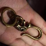 古董古玩收藏佳品铜钥匙扣古玩杂项老物件