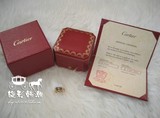 韩国免税店代购 Cartier/卡地亚 玫瑰金黄金白金三色戒指对戒指