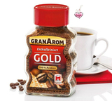 德国原装进口GranArom速溶纯咖啡无咖啡因黑咖啡100g ！赠送奶精
