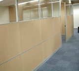 实用型 格鲁森上海办公家具 屏风高隔断 铝合金玻璃隔墙 板式墙GD
