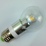 亨莱特LED3W暖光E27大功率360度高亮节能旋螺口灯泡灯管光源球泡