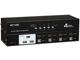 迈拓维矩 MT-2104HL 4口自动USB2.0端口HDMI切换器 配原装KVM线