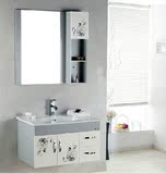 pvc浴室柜吊柜卫浴柜现代简约风格可定做pvc浴室柜陶瓷盆柜230