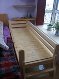 儿童床实木床带护栏单人床松木床婴儿床男孩女孩拼床沙发床可定做