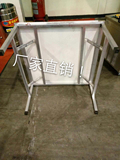 折叠式新款金属整装田园重庆天津上海不锈钢餐桌家庭用饭桌烧烤桌