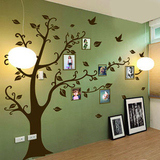 照片树尚品墙贴时尚艺术墙贴相片树纪念树长满记忆的树相框墙壁纸